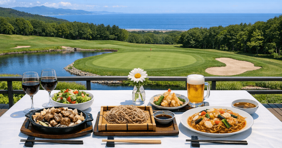Cover Image for 食事が美味しい!北海道のおすすめゴルフ場7選